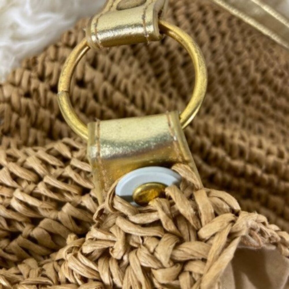 Straw Hand/Shoulder Bag. - Picture 3 of 12